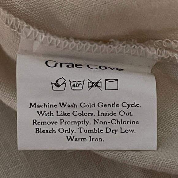 ❤️❤️❤️Grae Cove Button Down Linnen Shirt - Picture 6 of 8